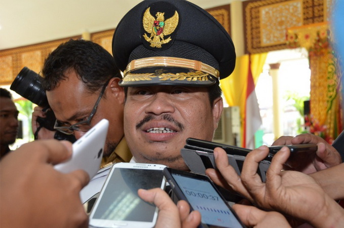 Bupati Pimpinan Rapat Evaluasi Pencapaian Proyek Fisik 96,21 Persen